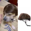 Hond Kleding Huisdier Pruiken Cosplay Props COS Grappige Honden Katten Cross-Dressing Haar Hoed Hoofd Accessoires Voor Halloowen kerst Huisdieren Levert