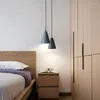 Kolye lambaları Nordic Çimento Restoran Bar Havalı Işık Işık Endüstriyel Stil Oturma Odası Mutfak Ev Dekoru Armatürleri Yatak Odası Başucu Lambası
