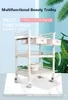 Beauty Cart Hospital Dressing Cart Elderly and Baby Care Cart Hair Tool Cart Beauty Salon Small Bubble Beauty Instrument Cart