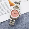 Men's Automatic watch 40MM 904L all stainless steel pink dial watch sapphire super luminous waterproof sports watch