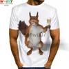 Men's T-Shirts Men's Squirrel T Shirt 3D Print Shirt Animal Graphic Tees Lovely Pattern Tops MenWomen Cute Puppy Face Tee Funny Pet Tshirt J230705