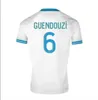 Olympique De Marseille camisetas de futebol 21 22 OM 2021 2022 pé maillot CUISANCE THAUVIN BENEDETTO KAMARA PAYET camisa de futebol Homens Kit Infantil uniforme