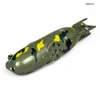 Elektrische/RC Boten ShenQiWei 3311M RC Submarine 6CH Speed Radio Afstandsbediening Submarine Elektrische Mini RC Boot Kinderen Kinderen Geschenk Speelgoed 230705