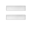 Business Card Files MOHAMM 60 PCS Clear Adhesive Shelf Tag Pockets Label Holders for Organizing Classify Items Student Stationery Office Supplies 230705