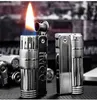 Original IMCO 6700 rétro en acier inoxydable briquet en métal autrichien non sans essence meule briquet kérosène Collection avec boîte XYM4 XYM4