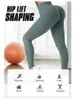 Dambyxor Capris Tossy Ribbed Lings Sporttights Dam Seamless Knit Byxor Vita Femme Gym Lings Skinny Workout Fitness Push Up J230705