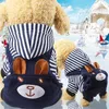 Vêtements pour chiens OIMG Cartoon Panda Hoodies Combinaisons chaudes pour animaux de compagnie Vêtements pour petits chiens Pyjamas Manteau Veste Chihuahua Yorkshire