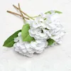 Decoratieve Bloemen Real Touch Silk Ball Hydrangea Kunstmatige Vocht Voor Bruiloft Home Party Gift Bloem