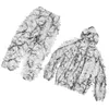 Andere Sportartikel Weste Outdoor-Bekleidung Snow Wild Camouflage Ghillie Suit Blatt Jacken und Hosen Set für Jagdtaktik 230704