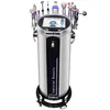 9 en 1 multifonction EMS mésothérapie rf hydro peeling visage ultrasonique peau laveur oxygène infusé machine de pulvérisation