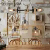 Pendelleuchten Seil Kronleuchter Retro Industrial Wind Bar Cage Aisle Window Shop One Creative Decorative