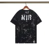 Zomerkwaliteit Designer Men A Meris Tees Print korte mouw Casual Letter T-shirt losse heren Crewneck Oversize Tee Hip Hop T-shirts