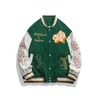 Hommes Vestes Automne Printemps Broderie Imprimer Hommes Femmes Veste Vintage Letterman Varsity Baseball Hommes Veste Baggy Bomber American Street Manteau 230705