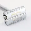 Weishi Safety Razor Butterfly High Level Double Edged RACH RACHOR SILVERY GUN Color Bronze 11,5 cm Lång handtag Högkvalitativ 8st/mycket NYTT