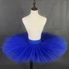 Stage Wear Tutù di balletto professionale Bianco Rosa Nero Rosso Pancake Gonne Pratica Prova Piatto Mezzo Tutu Bambini Bambino Donna