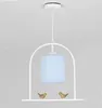 مصابيح قلادة Nordic LED Crystal Light Ceiling Industrial Lighting Home Deco Maison Luxury Designer Kitchen Chandelier