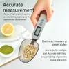 Measuring Tools Electronic Measuring Spoon Coffee Tea Smart Weighing Handheld Digital Display Food Scoop Scale Household Chef Home R230704