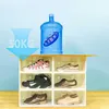 Stor Skolåda Skåp Låda Förvaring Förtjockad Transparent Flera Skoskåp Skor Dammtäta Sneakers Collection L230705