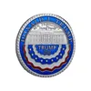 Arts et artisanat 2024 Donald Trump Coin Président Terme Artisanat commémoratif Keep America Great Metal Badge Drop Delivery Home Garden Dhdlh