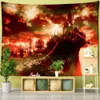 Arazzi Dome Telecamere Mangrovie Paesaggio Arazzo Natura Bella Foresta Appeso a parete Arte Boho Home Soggiorno Decor Sfondo