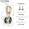 Charm Xuping Jewelry Luxury Exit Gold Plated Crystal Earrings for Women's Gift A00606258 Z230706