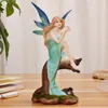 Decorative Objects Figurines Nordic Cute Girls Resin Elf Angel Ornaments Home Room Furnishing Decoration Crafts Office Desk Fairy Statue Accessories Decor 230705