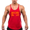 Männer Tank Tops Marke Muscle Guys Y Zurück Gym Kleidung Fitness Stringer Top Männer Bodybuilding Kleidung Baumwolle Weste Workout unterhemd