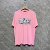 Letnie koszulki z okrągłym dekoltem Designer Mens Women Casual Plus Size T Shirt Marka Skateboard Odzież z krótkim rękawem