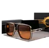 Men Vintage Piloot Zonnebril Square Dames Zonneglazen Fashion Designer Shades Luxe gouden frame Zonnebril UV400 Gradiëntkleur