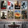 Pots Shadow of the Tomb Raider the Forge Affiche Vintage Plaque en Métal Étain Plaque Décorative pour Pub Bar Man Cave Club Décoration Murale