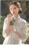Vêtements ethniques 2023 amélioré Cheongsam floral à manches longues en mousseline de soie Vintage robe Slim-fit élégant traditionnel lâche Qipao S à XXL