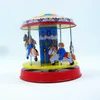 Funny Toys Funny Classic collection Retro Clockwork Wind up Metal Tin Gear High wheel Carousel toy Jouets mécaniques enfants cadeau de bébé 230705