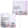 Crib Netting Bed Canopy Stand Holder for Girls Bed Mosquito Net for Baby Kids Indoor Round Dome Mosquito Net Stand Reading Playing 230705