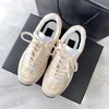 7A 2023 Early Spring New Designer Casual Fashion Channel Tênis Feminino Luxo Lace-Up Sports Shoe New Trainers Classic Sneaker Ccity fjksjd