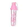 Umbrellas Cherry Blossom Sakura Fold Umbrella Rain Gear Fashion Anti-UV Sun/Rain Umbrella Transparent Clear Umbrella