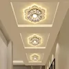 Luzes de teto 9W LED luz moderna lâmpada de cristal arandela de parede lâmpadas varanda corredor corredor luminária para decoração de casa
