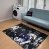 Mattor Gamer Controller Area Rugs Non Slip Floor Mat Doormats Home Runner matta för sovrum inomhus utomhusbarn Play Alfombra 230704