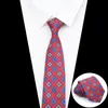 Tie Clips Print Men Sloral Sulties Имитация шелковой полиэстер аксессуаров Bussiness Daily Wear Sward Party Gift для человека 230704