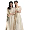 Odzież etniczna linia wieczorowa sukienka satynowa seksowny kwiat letnia damska suknia Maxi elegancka Cheongsam Vestidos nowość z długim rękawem Qipao