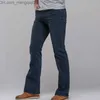 Мужские джинсы Оптовая торговля- McCkle Mens Jeans 2017 Новая мода мужские джинсы джинсовая трюка Fit Denim Flare Pants Patchwoek.