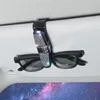 Accessoires intérieurs 1 pièces diamant voiture pince à lunettes de soleil pare-soleil lunettes support décor Bill Holder Rainstone Bling pour les filles