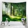 Tapisseries Dôme Caméras Soleil Arbre Tapis Mur Tissu Tapisserie Mandala Paysage Décor À La Maison Tapisserie Nature Forêt Tapisserie Support Mural