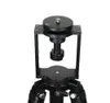 Tripés 65mm / 75mm / 100mm Alumínio Metade Bola Plana para Tigela Adaptador Conversor Riser para Manfrotto Vídeo Tripé Cabeça Fluida Dslr Rail Slider