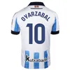 2023 2024 Real Sociedad voetbalshirts NEEM KUBO OYARZABAL SADIQ ANDRE SILVA ZUBIMENDI BRAIS MENDEZ MERINO LE NORMAND ZUBELDIA thuis weg Heren kinderen 23 24 voetbalshirt