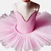 Stage Wear Tutù di balletto professionale Bianco Rosa Nero Rosso Pancake Gonne Pratica Prova Piatto Mezzo Tutu Bambini Bambino Donna