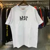 Trend Trend Hip-Hop Brand T-Shirt British London Europe و United States Popular Sleeved Sleeved Seleved Men مع نفس قمم المشاهير