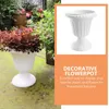 Vasi per fioriere 1 Set Fioriera per fiori Portico in plastica Contenitore per piante grasse Vaso per fiori Figura Decorazioni da giardino Ornamento da tavolo 230704