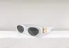 High version oval dark glasses female ins advanced sense summer new UV protection miu11w sunglasses tide