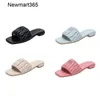 Sandals Famous Designer Women Slides Casual Outdoor Shoes Summer Female Anti-slip Slide Slippers Open Toe Sandales Flat Black House Sandal For Woman 36-42 No Box