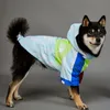 Chien Vêtements Le Visage Pet Vêtements Imperméable Pour Petits Grands Chiens Manteau Coupe-Vent Bouledogue Français À Capuche Veste Chihuahua 230705